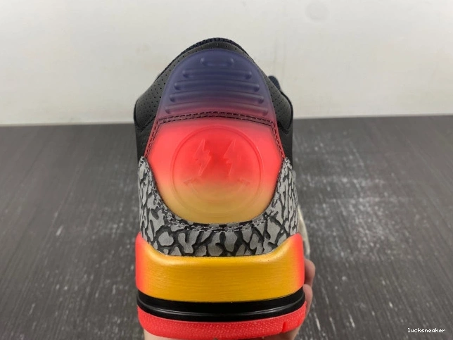 Cheap LUCY x 3 Air J Jordan Rio FN0344-001 Balvin 0726